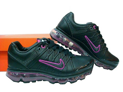 Men Nike Air Max 2009 3 Black Pink - Click Image to Close