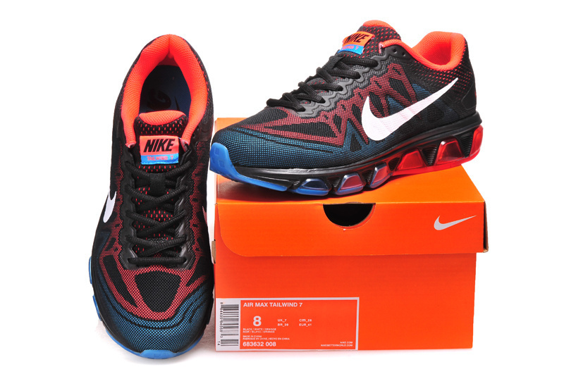 Nike Air Max 2010 20K Red Black Blue Shoes - Click Image to Close
