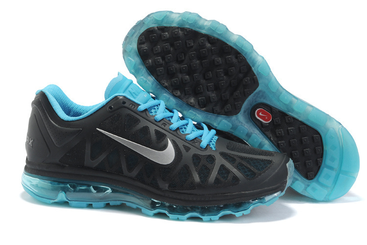 Nike Air Max 2011 Black Blue Silver