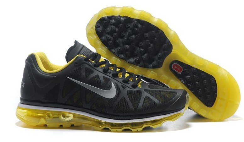 Nike Air Max 2011 Black Yellow Grey - Click Image to Close