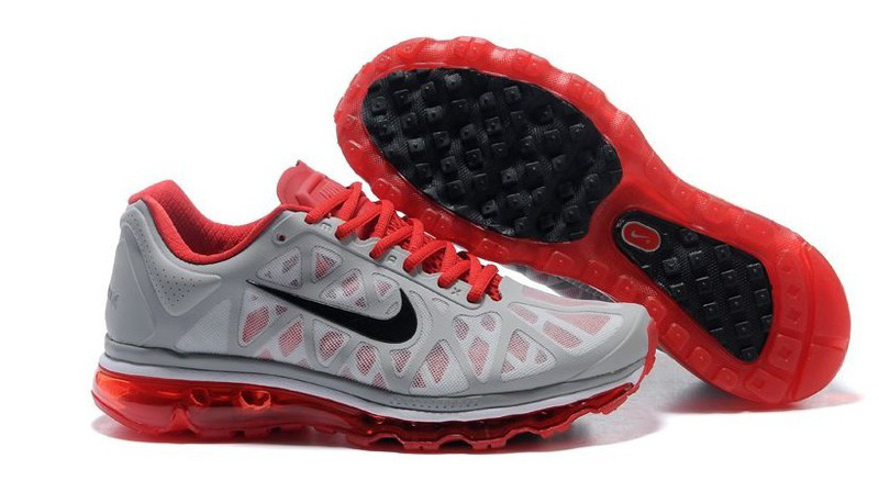 Nike Air Max 2011 Grey Red Black