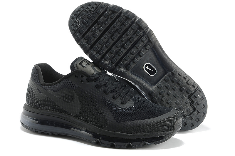 Nike Air Max 2014 Cushion All Black Shoes