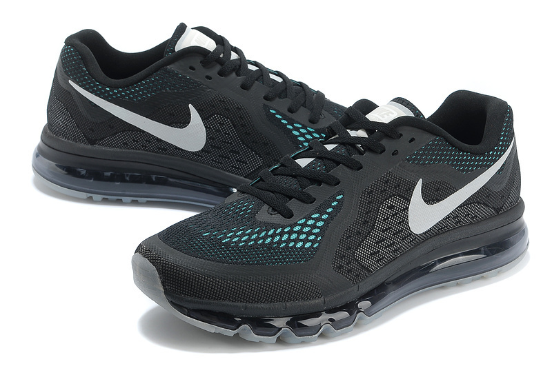 Nike Air Max 2014 Cushion Black Shoes - Click Image to Close