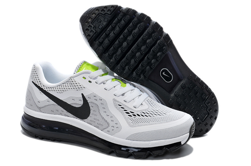 Nike Air Max 2014 Cushion White Black Shoes