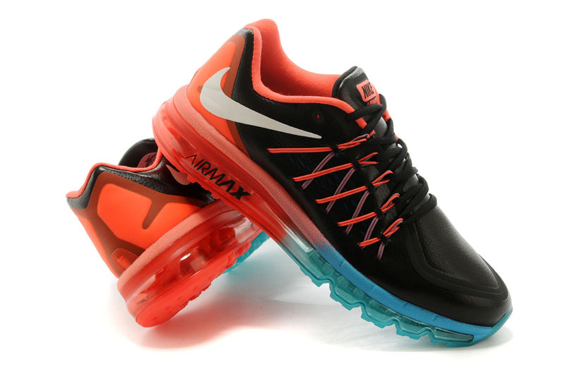 Men Nike Air Max 2015 Black Pink Blue