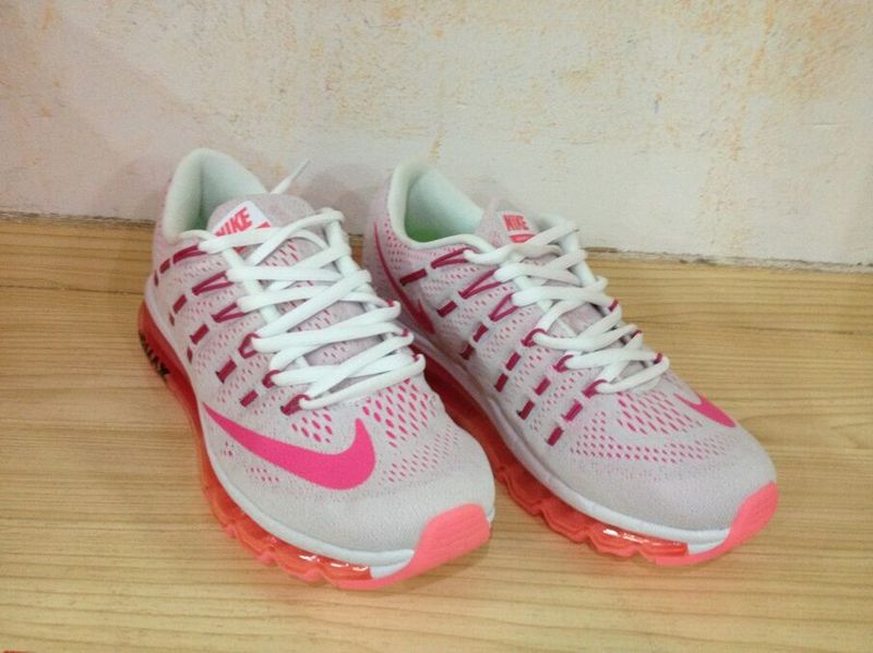 Nike Air Max 2016 Grey White Pink Shoes For Women