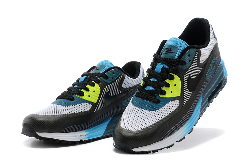 Nike Air Max 25th Anniversary Grey Black Blue Green Shoes - Click Image to Close