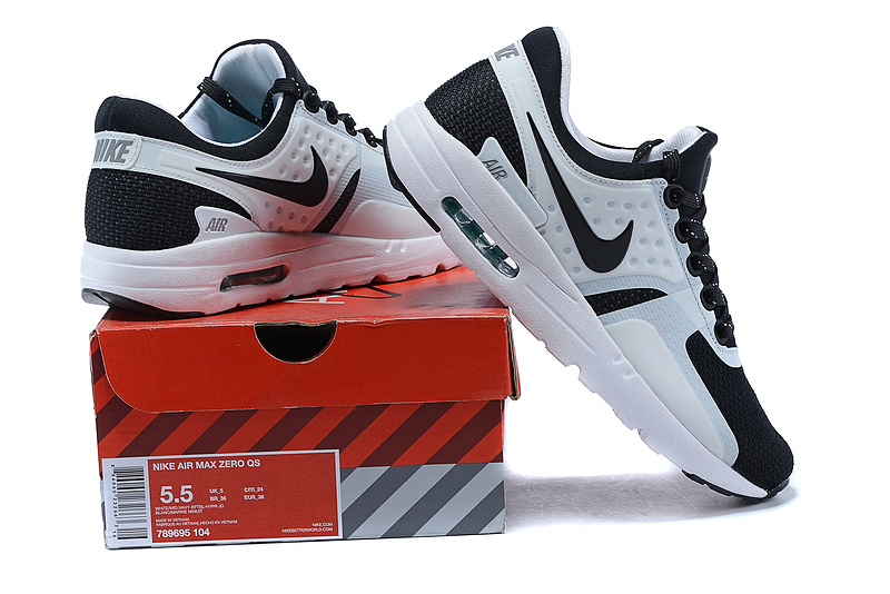 Nike Air Max 87 Oreo Black White Shoes - Click Image to Close