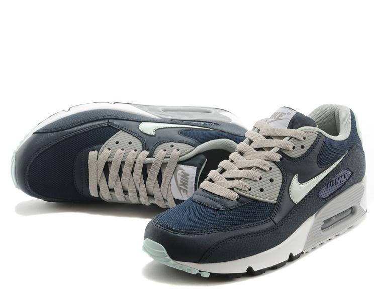 Nike Air Max 90 Blue Grey White Shoes