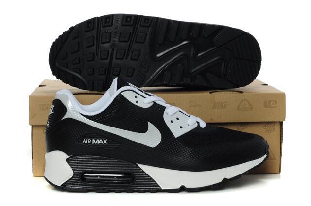 Nike Air Max 90 HYP PRM Black White Shoes - Click Image to Close