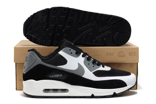 Nike Air Max 90 HYP PRM White Black Shoes - Click Image to Close