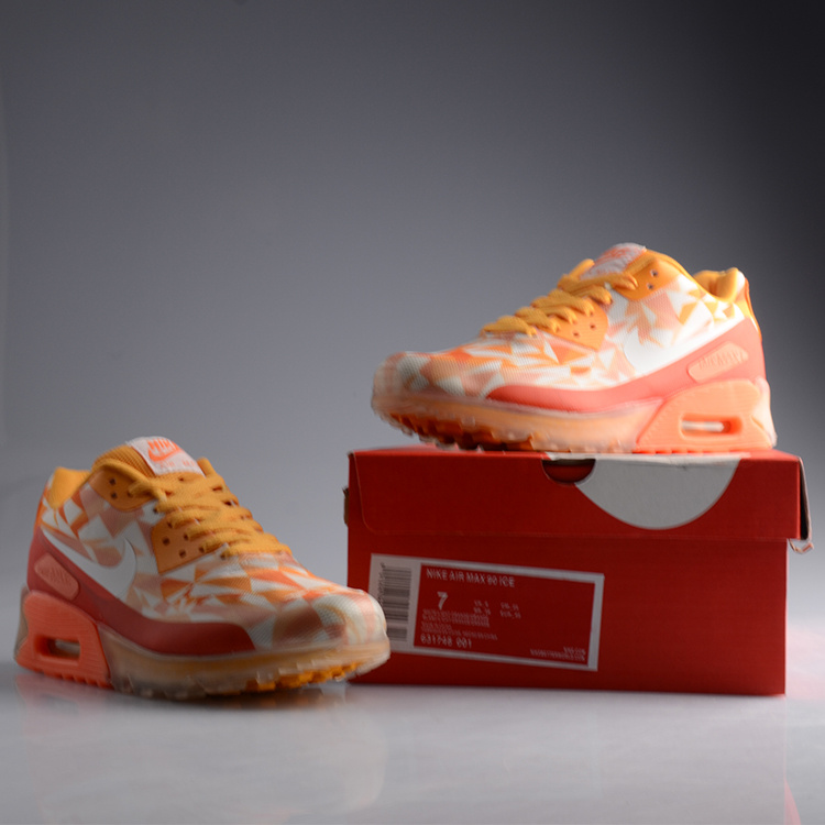 Nike Air Max 90 Jelly Orange Red Shoes - Click Image to Close