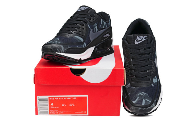 Nike Air Max 90 PREM TAPE Black Women Shoes