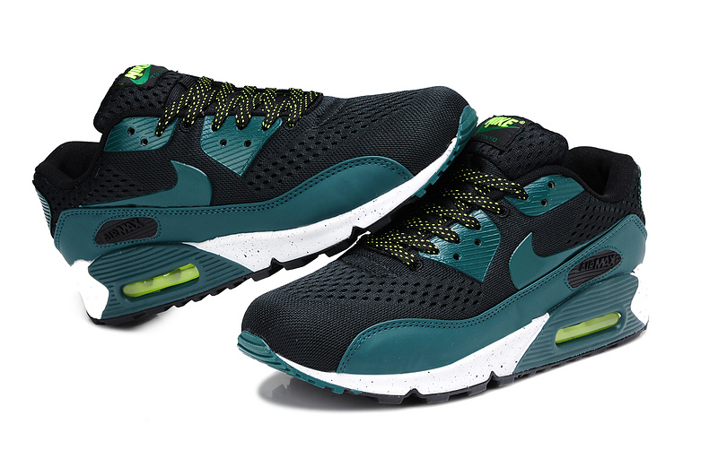 Nike Air Max 90 Premium EM Black Blue White - Click Image to Close