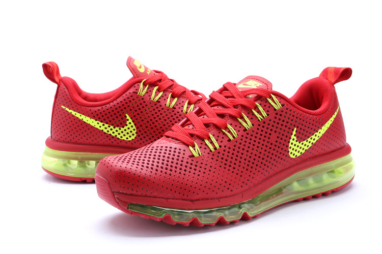 Nike Air Max Motion 2014 Shoes Red Green