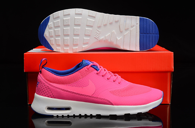 Nike Air Max THEA PRINT Pink White Shoes - Click Image to Close