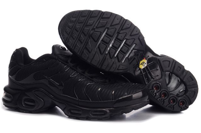 Nike Air Max TN Shoes All Black Logo