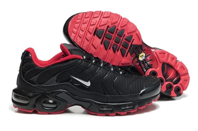 Nike Air Max TN Shoes Black Dark Red - Click Image to Close