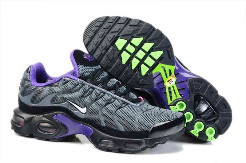 Nike Air Max TN Shoes Black Purple - Click Image to Close