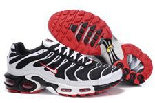 Nike Air Max TN Shoes Black White Red