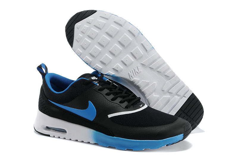 Nike Air Max Thea 90 Black Blue - Click Image to Close