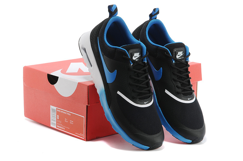 Nike Air Max Thea 90 Black Blue - Click Image to Close