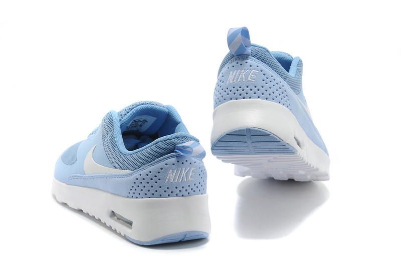Women's Nike Air Max Thea 90 Light Blue - Click Image to Close