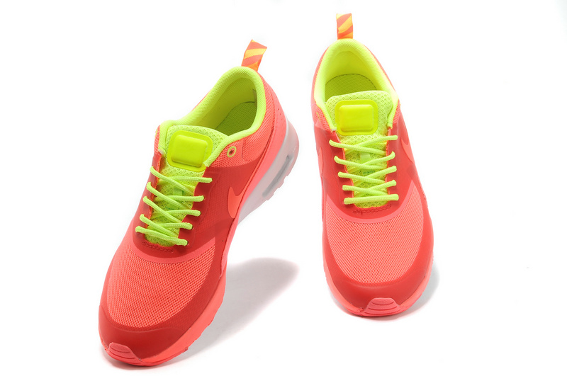 Women's Nike Air Max Thea 90 Red Green - Click Image to Close