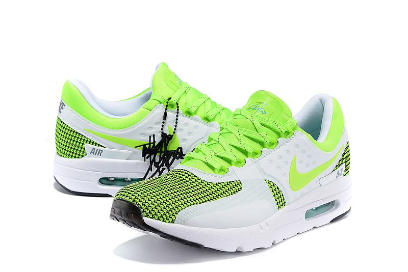 Nike Air Max Zero 87 II Green White Shoes - Click Image to Close