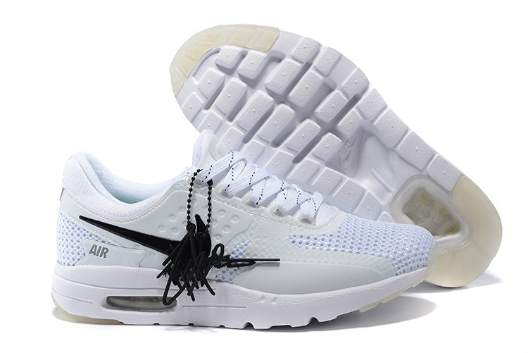 Nike Air Max Zero 87 II Midnight White Black Shoes - Click Image to Close