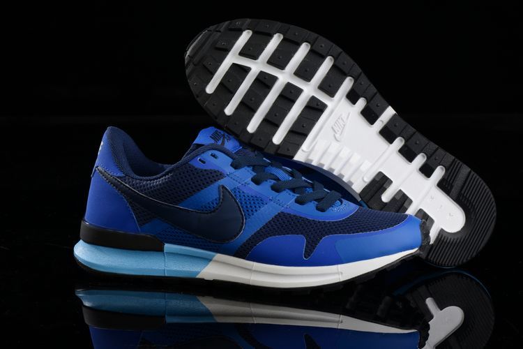 Nike Air Pegasus 8330 3M Running Shoes Black Blue White - Click Image to Close