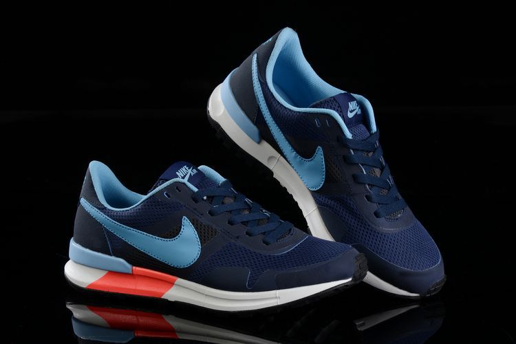 Nike Air Pegasus 8330 3M Running Shoes Dark Blue White - Click Image to Close