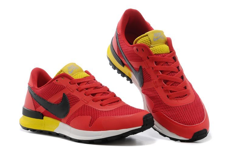 Nike Air Pegasus 8330 3M Running Shoes Red Black Yellow White