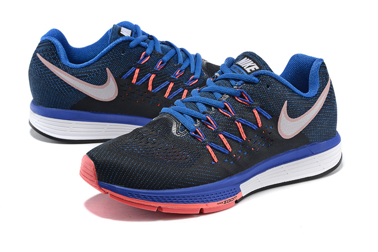 Nike Air Zoom Vomero 10 Black Blue Red White Shoes - Click Image to Close