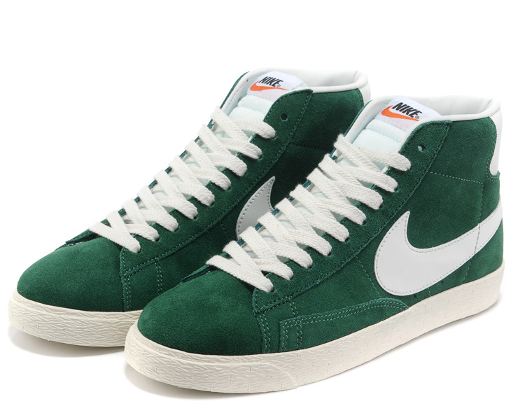 Nike Blazer 1 High Green White Shoes
