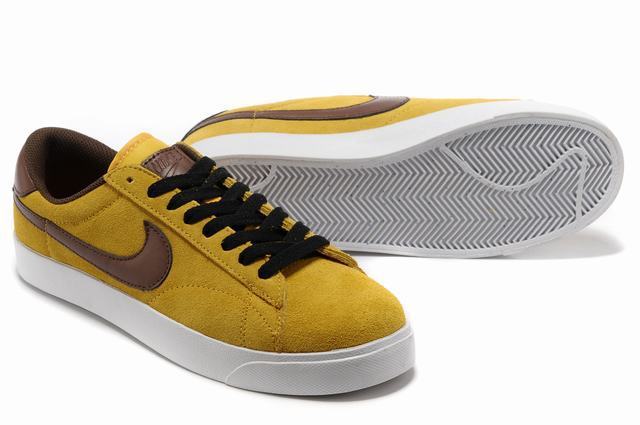 Nike Blazer 3 Low Yellow Brown Black Shoes