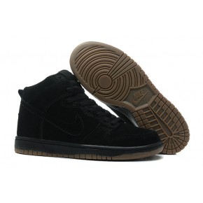 Nike Dunk High SB All Black Shoes