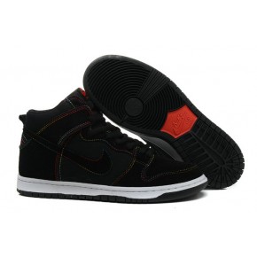 Nike Dunk High SB Black Shoes - Click Image to Close