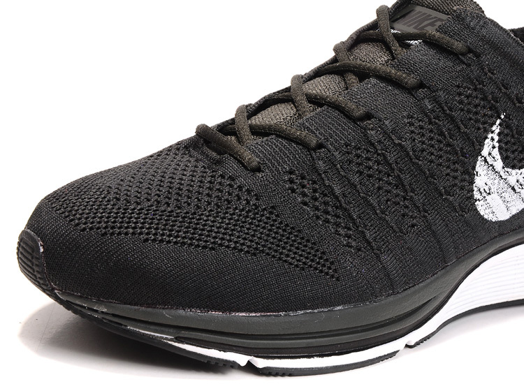 Nike Flyknit Trainer All Black Shoes - Click Image to Close