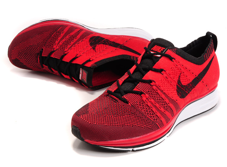 Nike Flyknit Trainer Red Black Shoes