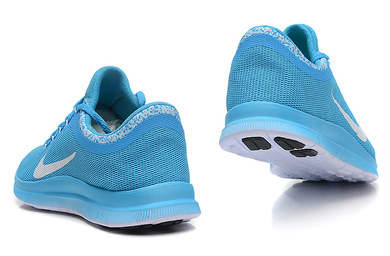 Nike Free Run 3.0 V5 EXT Baby Blue White Shoes - Click Image to Close
