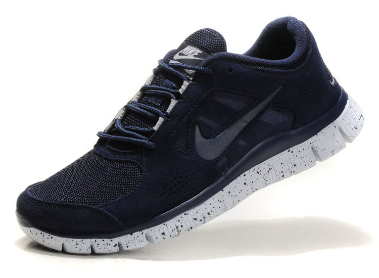 Nike Free Run+ 3 Dark Blue Running Shoes