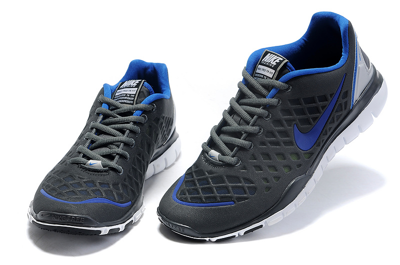 Nike Free Run 3.0 Black Blue White Shoes - Click Image to Close