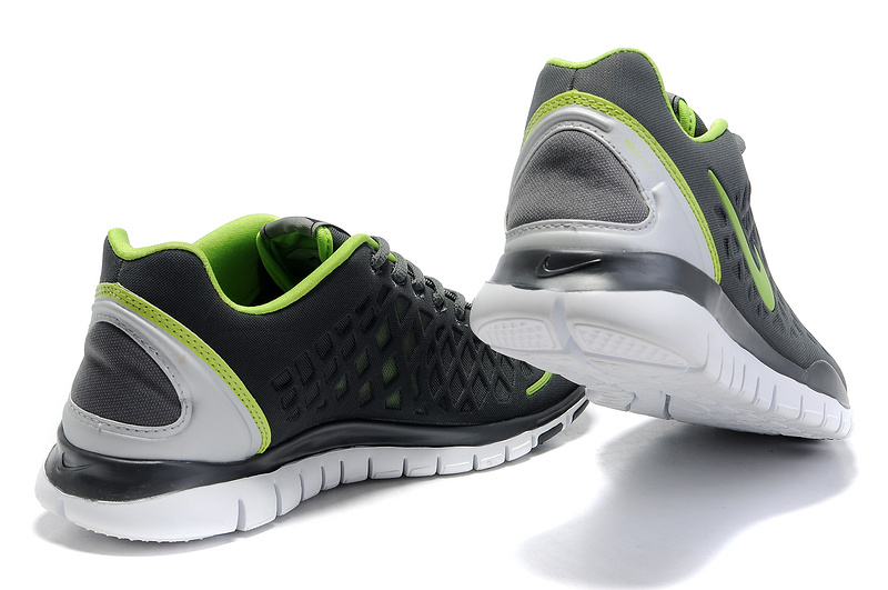 Nike Free Run 3.0 Black Green Shoes