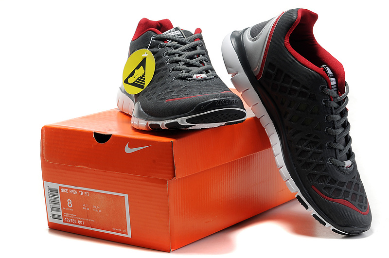 Nike Free Run 3.0 Black Red Shoes