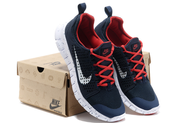 Nike Free Run 3.0 Black Red White Shoes - Click Image to Close