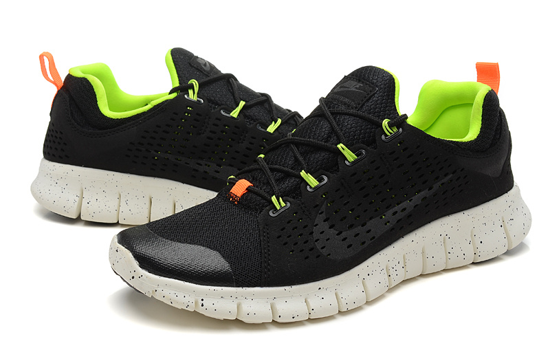 Nike Free Run 3.0 Black White Shoes - Click Image to Close