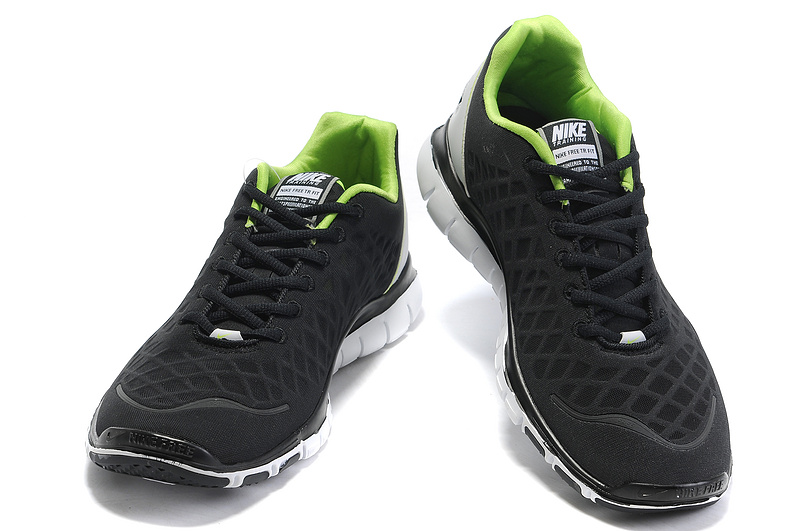 Nike Free Run 3.0 Black White Shoes - Click Image to Close