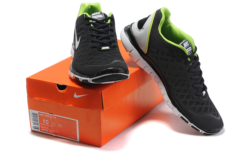 Nike Free Run 3.0 Black White Shoes