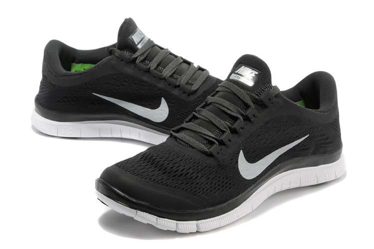 Nike Free Run 3.0 V5 Black White Shoes